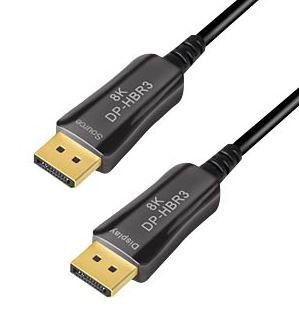 Logilink DisplayPort kábel, DP/M-DP/M, 8K/60 Hz, AOC, 50 m