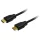 LogiLink HDMI Kábel 1.4, 2x HDMI apa, fekete, 3m (CH0038)