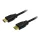 Logilink HDMI-kábel, A/M-A/M, 4K/30 Hz, fekete, 0,2 m (CH0076)