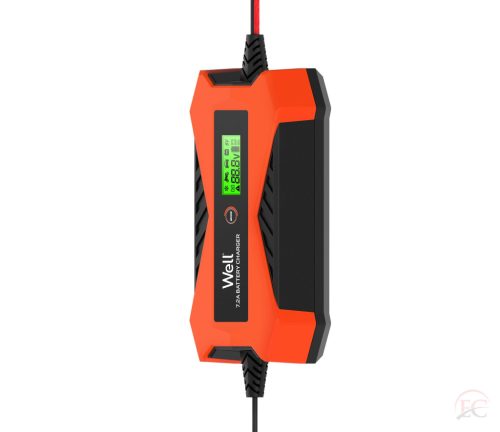 Well CHAR-CAR-8612-WL Autós akkumulátor töltő- 230V – 6V/2A-12V/7,2A automata