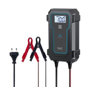   Well CHAR-CAR-CBC08-WL LiFePO4 Akkutöltő 6V/4A, 12V/8A, mikroprocesszorral