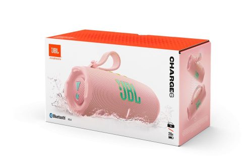 JBL Charge 6 PINK bluetooth hangszóró, pink
