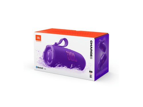 JBL Charge 6 PURPLE bluetooth hangszóró, lila