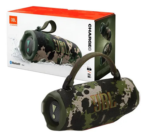 JBL Charge 6 SQUAD bluetooth hangszóró, terep