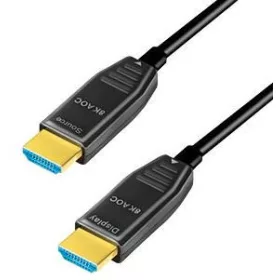   Logilink HDMI-kábel, A/M-A/M, 8K/60 Hz, AOC, fekete, 15 m (CHF0112)