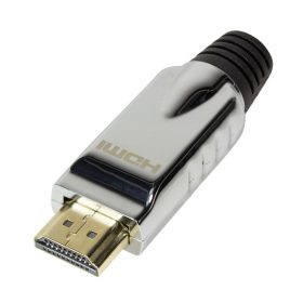   Logilink HDMI csatlakozó önálló összeszereléshez, A/M, fém (CHP001)