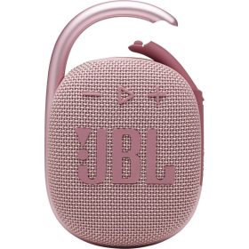   JBL Clip 4 vízálló Bluetooth hangszóró rózsaszín (JBLCLIP4PINK)
