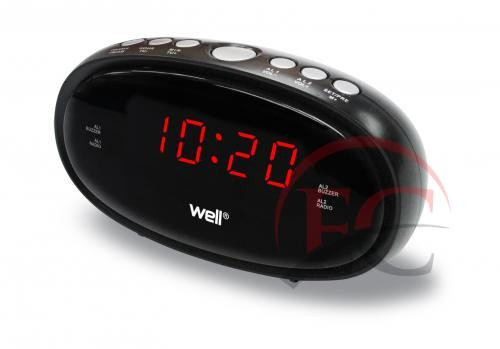 Well CLOCK-DESK-RELAX-WL Digitális ébresztőóra rádióval