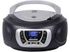Trevi CMP 510 DAB Hordozható Sztereó Boombox CD-lejátszó, DAB/DAB+, FM rádióval, AUX és USB bemenettel, fekete szín