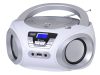 Trevi CMP 544 BT Hordozható Boombox, Bluetooth-tal, FM rádióval, USB és AUX bemenettel fehér színben