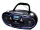 Trevi CMP 574 USB Hordozható Boombox Sztereó CD, USB és Kazettás Lejátszó, digitális FM rádióval, 20W teljesítménnyel