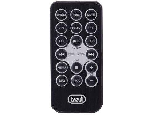 Trevi CMP 588 DAB Hordozható Boombox Sztereó CD-lejátszó, DAB/DAB+, FM rádióval, USB, Bluetooth, AUX-IN