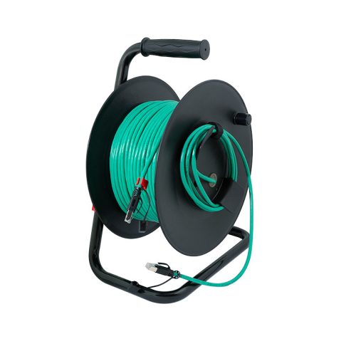 Logilink Hálózati kábeltekercs Cat.6A S/FTP 80 m patch kábel