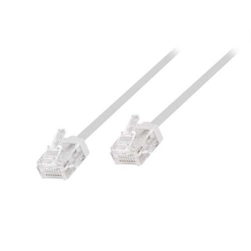 Logilink Cat.6A Slim High-Flex patch kábel fehér 7,50 m