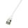Logilink Patch kábel SlimLine, Ultraflex, Cat.6A, U/FTP, fehér, 0,5 m