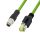 Logilink M12 CAT6A ipari patch kábel, PUR, M12 X-kódolt RJ45-re, 7,50 m