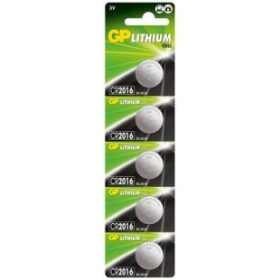 GP CR-2016 Gombelem Lithiumos elem 3V