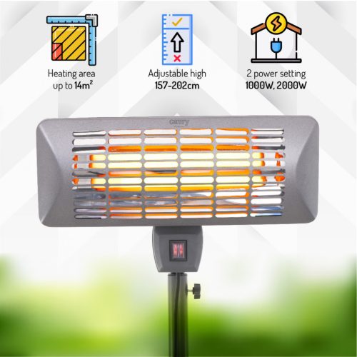 Camry CR7737 kültéri hősugárzó