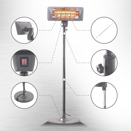 Camry CR7737 kültéri hősugárzó