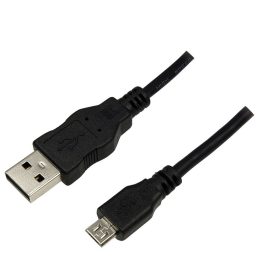   LogiLink USB 2.0 A apa -> USB Micro apa kábel 1,8 m (CU0034)