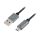 Logilink USB 2.0 kábel, USB AM-Micro BM, nejlonfonat, 2m (CU0134)