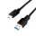 Logilink USB 3.2 Gen1 Type-C kábel, C/M-USB-A/M, fekete, 1 m (CU0168)