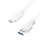 Logilink USB 3.2 Gen1 Type-C kábel, C/M-USB-A/M, fehér, 0,15 m