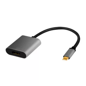   Logilink USB 3.2 Gen1 Type-C adapter, C/M DP/F, 4K, alu, 0,15 m (CUA0102)