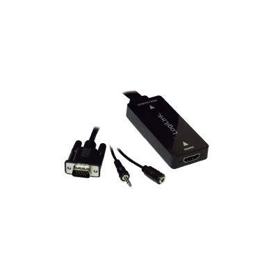 LogiLink HDMI - VGA átalakító audioval