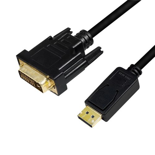 Logilink DisplayPort kábel, DP/M   DVI/M, 1080p, fekete, 3 m