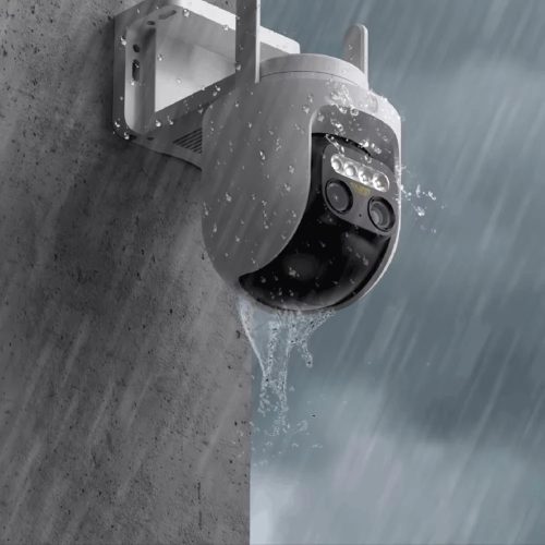 Xiaomi CW700S biztonsági kültéri kamera (355°-os, hd, éjjellátó, mozgásérzékelés, ip66, 1440p), fehér (BHR9401)