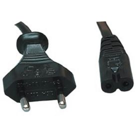   Well Cable704 Hálózati vezeték, földeletlen lapos dugóval 2x0,75mm² 1,5m