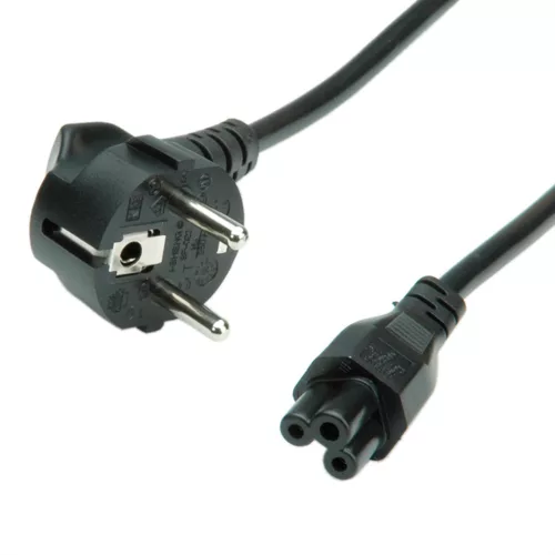 Well Cable-712/1,5 Tápkábel laptop-hoz 1,5m 3 pólusú