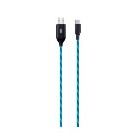   Well Cable-USB/USBC-1BE03-WL C-típusú gyorstöltő kábel 3 A, 1m