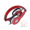Rebeltec City fejhallgató, piros