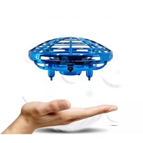   DA00149 UFO drón repülő gyerekjáték - LED-es, akkumulátoros - 11 x 11 x 4 cm