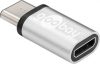 Goobay 56636 USB-C  - USB 2.0 Micro-B adapter, ezüst