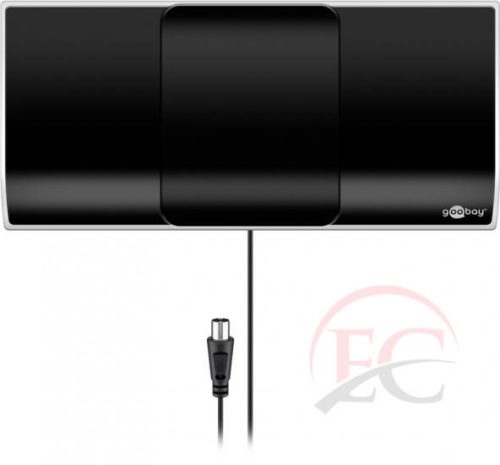 Goobay 67179 Aktív full HD DVB-T2 beltéri antenna, LTE / 4G szűrő