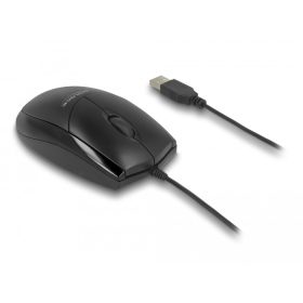 Delock Optikai USB egér   Silent (DL-12106)