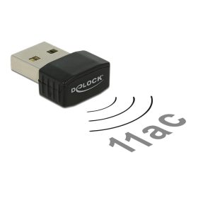   DELOCK LTE USB 2.0 WLAN kétsávos AC/A/B/G/N nano jeladó 433 mb/s (DL-12461)