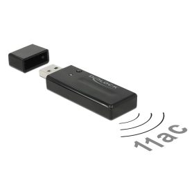   Delock USB 3.0-s, kétsávos WLAN ac/a/b/g/n adapter, 867 Mbps (DL-12463)