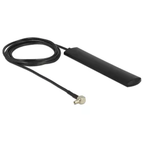   Delock LTE antenna TS-9 dugó 3 dBi mindenirányú fix fekete öntapadós rögzítéssel (DL-12479)