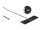 Delock TETRA 430 - 470 MHz Antenna, MHF  I csatlakozódugó, 0 dBi, 15 cm-es NYÁK-lap, fekete, öntapad