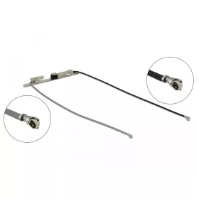   Delock WLAN ikerantenna, 2 x MHF  4L csatlakozódugó 802.11 ac/a/h/b/g/n, 1,12 - 3,18 dBi 1.13 , 36 c (DL-12551)
