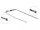 Delock WLAN ikerantenna, 2 x MHF  4L csatlakozódugó 802.11 ac/a/h/b/g/n, 1,12 - 3,18 dBi 1.13 , 36 c