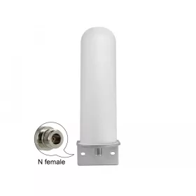   Delock Nagy hatótávolságú LTE-es N típusú mindenirányú antenna (anya) 4 - 6 dBi teljesítményű 22 cm- (DL-12571)