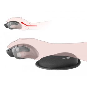 Delock Fekete csuklótámasz egérhez (DL-12602)