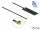 Delock WLAN 802.11 ac/ax/a/h/b/g/n Antenna, MHF  I csatlakozódugó, 2 - 4 dBi, 15 cm-es NYÁK-lap, bel (DL-12608)