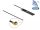 Delock Két sávú WLAN ac/ax/a/b/g/n Antenna MHF  I apa 1,7 - 4,7 dBi PIFA FPC mindenirányú (DL-12628)