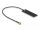Delock WLAN WiFi 6 802.11 ac/ax/a/h/b/g/n Antenna, RP-SMA csatlakozódugó, 2 - 4 dBi, 15 cm-es NYÁK-lap, belső öntapadós (DL-12649)